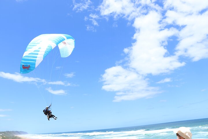 Vols pédagogiques en parapente tandem sur la Garden Route