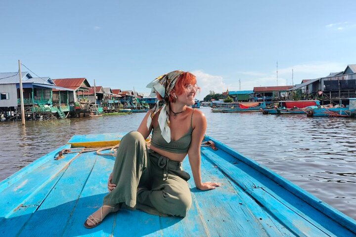Kompong Phluk flytende landsby halvdagstur ( morgen / solnedgang )