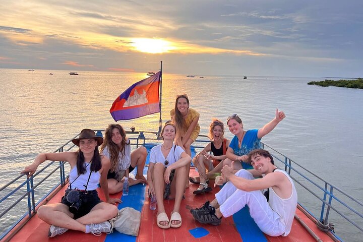 Kompong Phluk flytende landsby halvdagstur ( morgen / solnedgang )