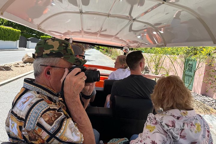 Golfvognstur i en vogn med 6 passagerer i Palm Springs, Californien