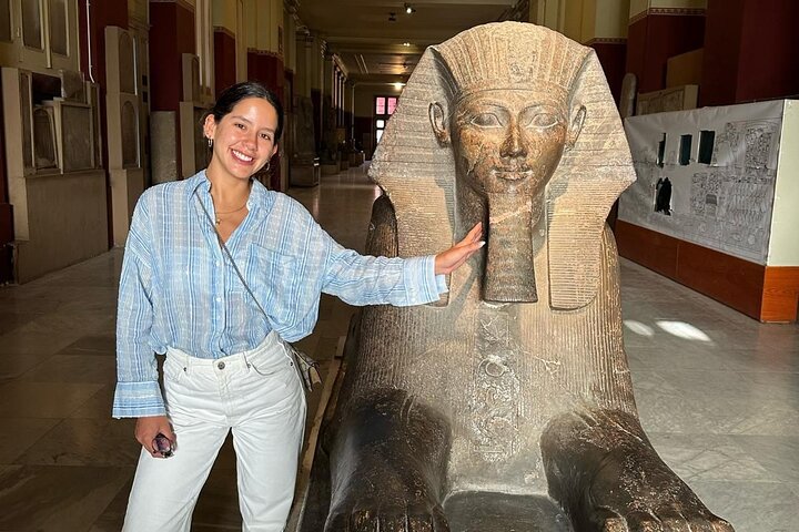 Excursion d'une journée aux pyramides de Gizeh et au musée égyptien au départ de Port-Saïd