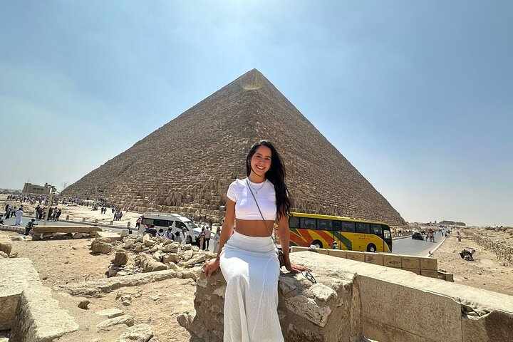 Excursion d'une journée aux pyramides de Gizeh et au musée égyptien au départ de Port-Saïd