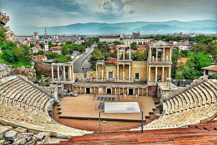 Plovdiv wandeltour Audiogids naar de oude stad en Romeinse bezienswaardigheden