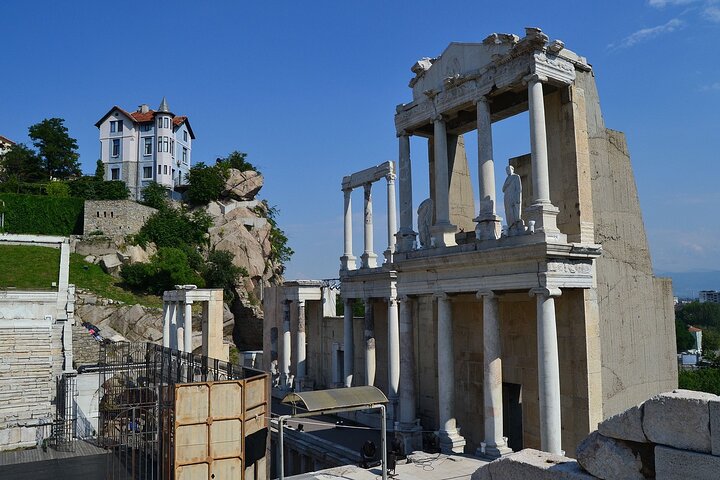 Plovdiv wandeltour Audiogids naar de oude stad en Romeinse bezienswaardigheden