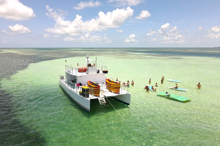 Key West Sandbar Charter met kajaktour: inclusief lunch en drankjes