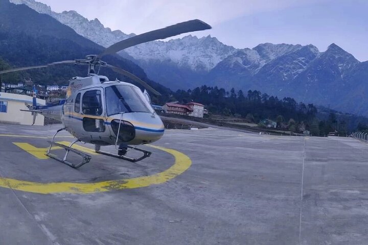 Giro in elicottero dall'aeroporto di Lukla a Kathmandu
