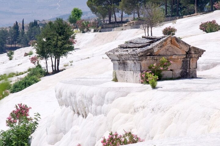 Heldagstur från Marmaris till Pamukkale med varmluftsballong