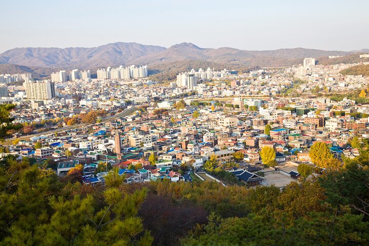 Tour privato del patrimonio di Suwon: villaggio folkloristico e fortezza di Hwaseong