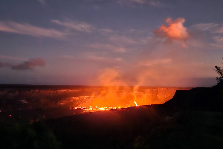 Volcano National Park og Rainbow Fall i Hilo, Hawaii