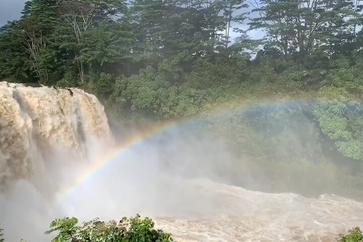 Volcano National Park og Rainbow Fall i Hilo, Hawaii