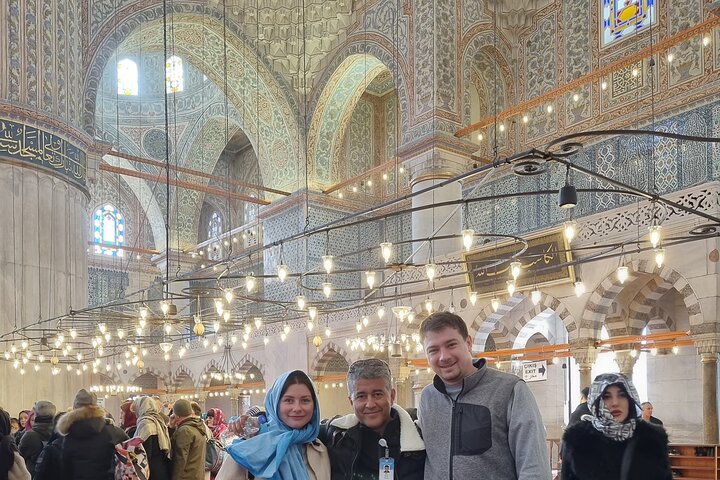 Tour guidato privato di Istanbul dalla nave da crociera o dall'hotel