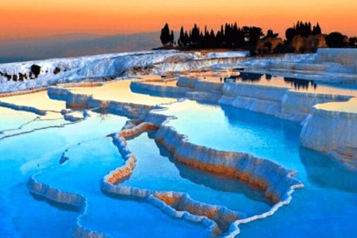 Heldagstur från Marmaris till Pamukkale med varmluftsballong