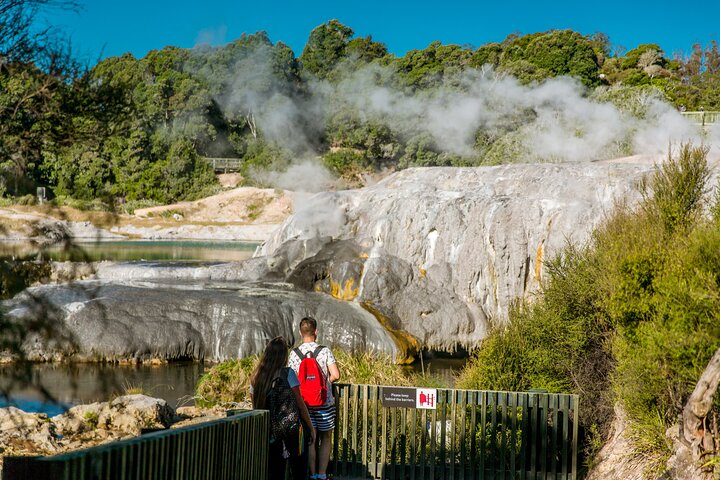 Auckland: Rotorua Tour avec Waiotapu, Te Puia et Maori Haka