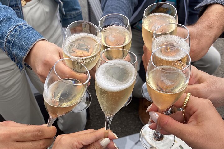 Bubble Champagne Tour vanuit Epernay (tour van een halve dag met kleine groepen)