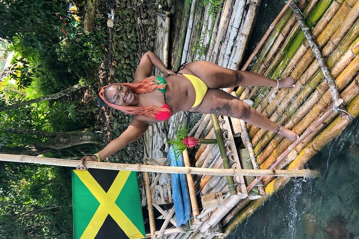Bambus Rafting, ATV, Horseback Ride og Zipline Montego Bay Jamaica