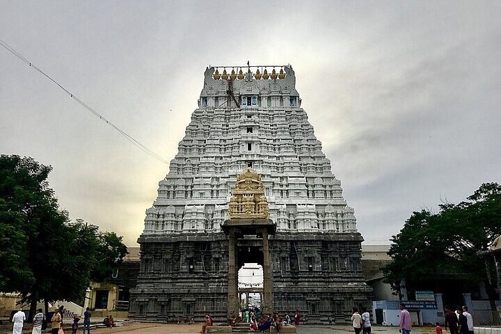 Von Pondicherry: Tagestour nach Mahabalipuram und Kanchipuram