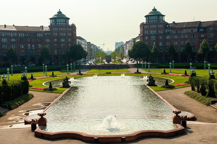 Självguidad rensningsjakt och stadsrally i Mannheim