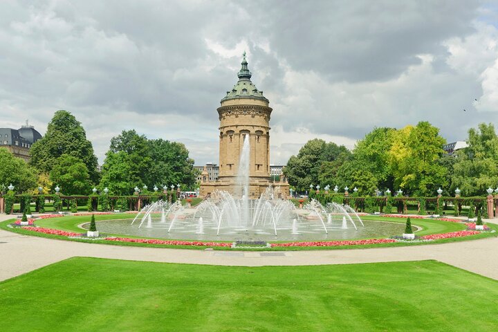 Självguidad rensningsjakt och stadsrally i Mannheim