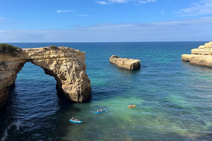 Benagil, Marinha & Albandeira Kayak - Max 6 pax e 4K Fotos