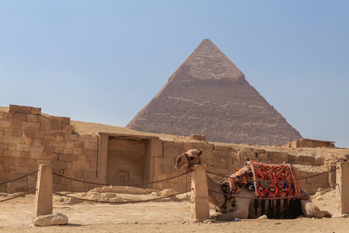 From Port Said: Giza Pyramids and Museum, Private Day Tour.
