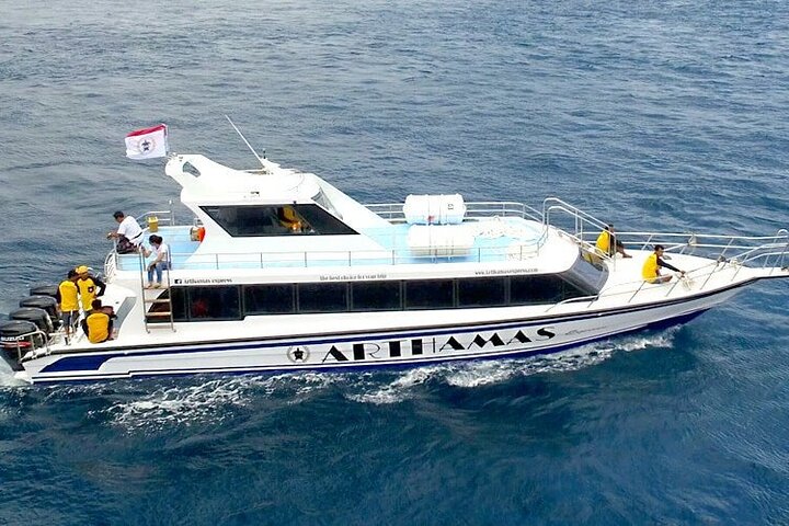 En-vejs billet hurtigbåd fra Sanur Bali eller Nusa Lembongan