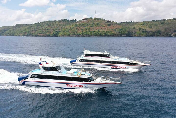 En-vejs billet hurtigbåd fra Sanur Bali eller Nusa Lembongan