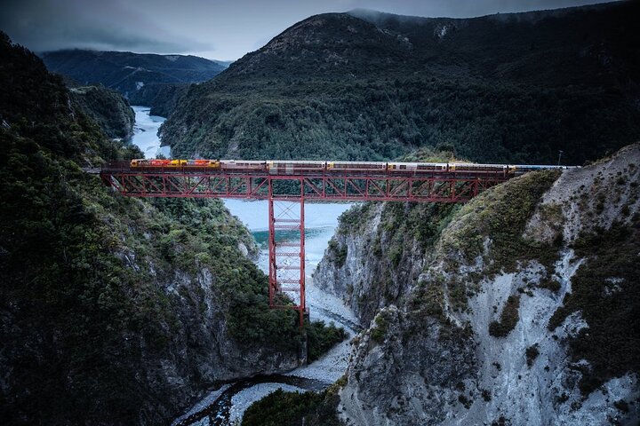 Christchurch nach Franz Josef Tagestour mit TranzAlpine