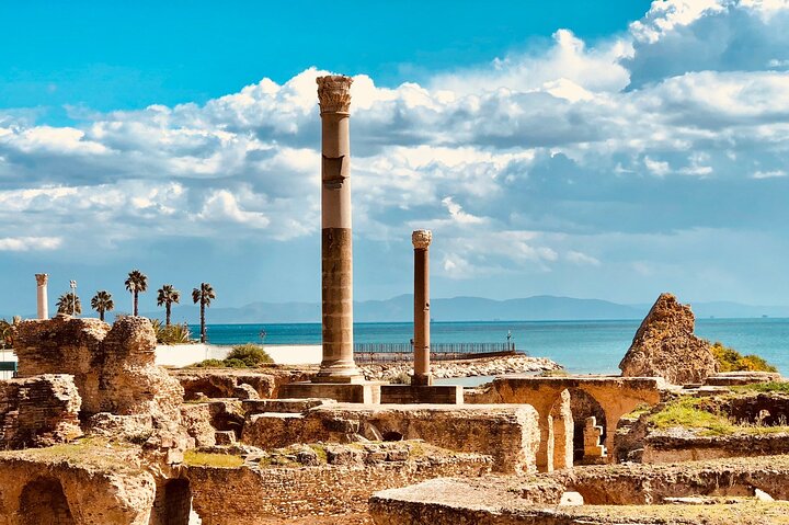 Cartago, Museo del Bardo, Sidi Bou Said y Medina Tour privado de un día