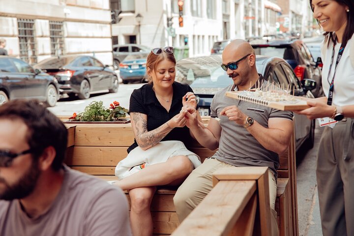 Old Montreal Guided Food Tour med 6 + lokale delikatesser