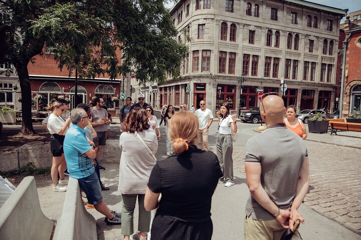 Old Montreal Guided Food Tour med 6 + lokale delikatesser