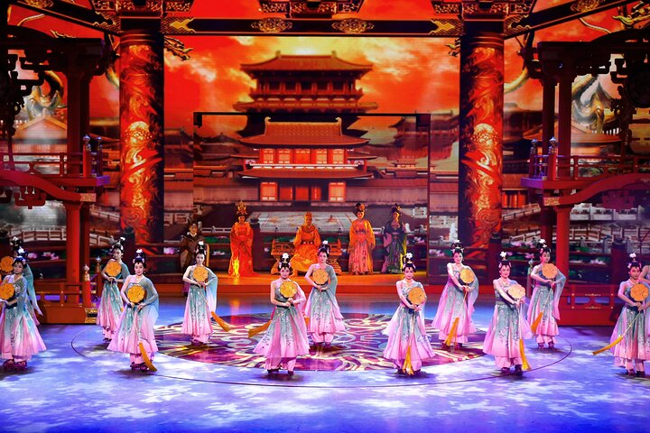 Xi'an Tang Dynasty Show Ticket Dumplings opcionais ou jantar real