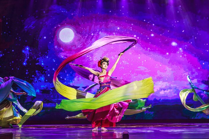 Xi'an Tang Dynasty Show Ticket Dumplings opcionais ou jantar real