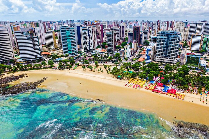 Fortaleza Panoramic City Tour med besök på Cumbuco Beach