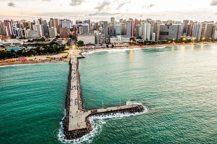 Fortaleza Panoramic City Tour med besök på Cumbuco Beach