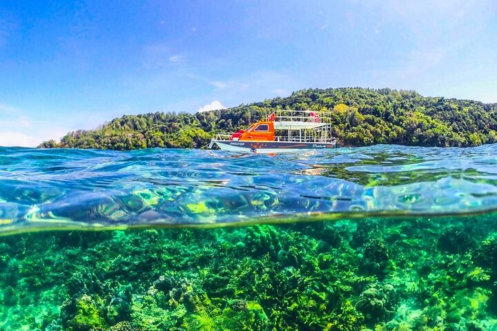 Visite des 2 îles du parc Tunku Abdul Rahman au départ de Kota Kinabalu
