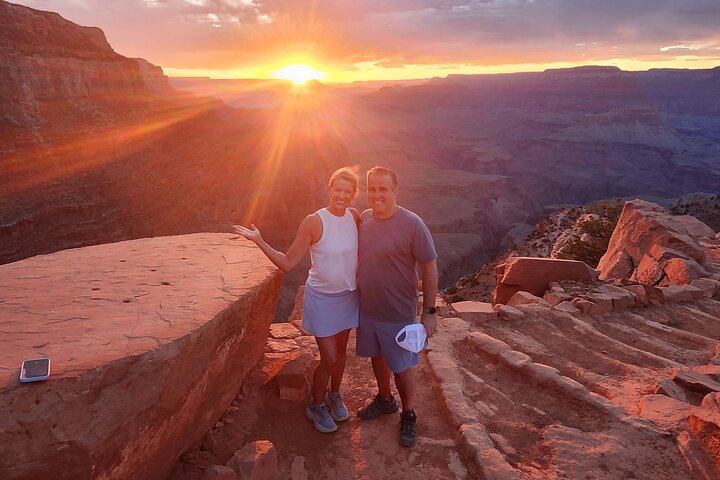 Grand Canyon privat under kanten vandretur fra Flagstaff