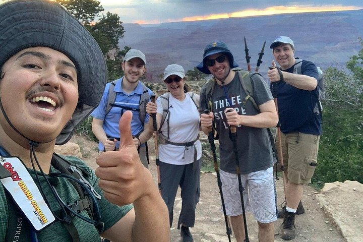 Grand Canyon privat under kanten vandretur fra Flagstaff
