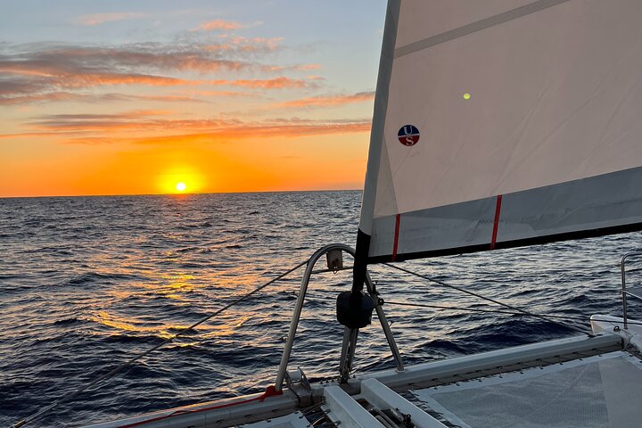 Cocktail-Segeltörn bei Sonnenuntergang in Wrightsville Beach