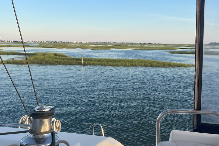 Cocktail-Segeltörn bei Sonnenuntergang in Wrightsville Beach