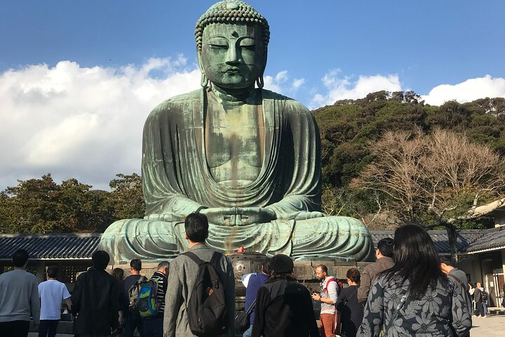 Kamakura Heritage Bike or Walk Tour med ex-Rickshaw guide