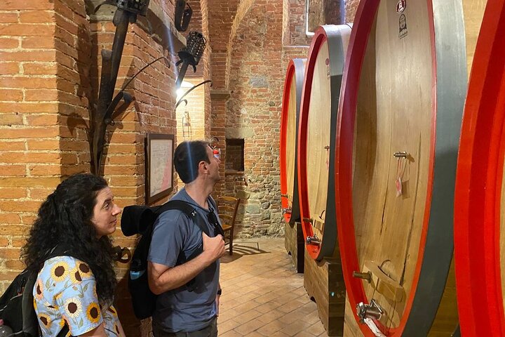 Visite des vins de Toscane : 2 vignobles et Chianti au départ de San Gimignano