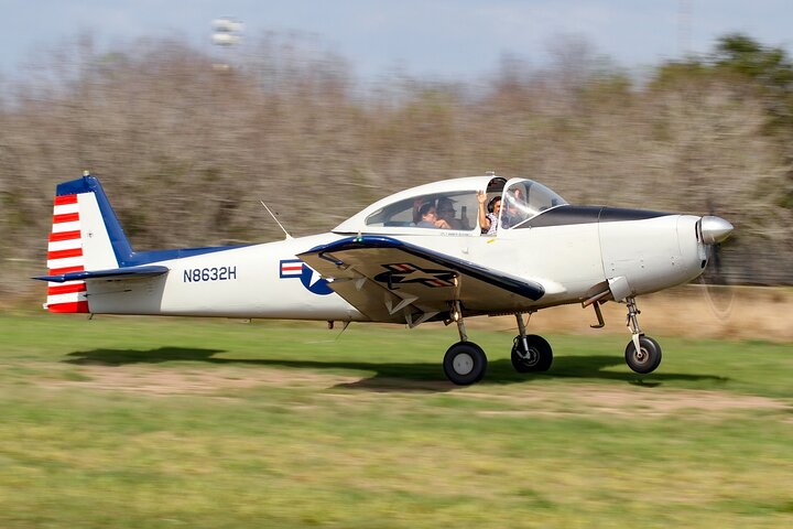 Tour panoramico privato del Texas meridionale in un aereo storico