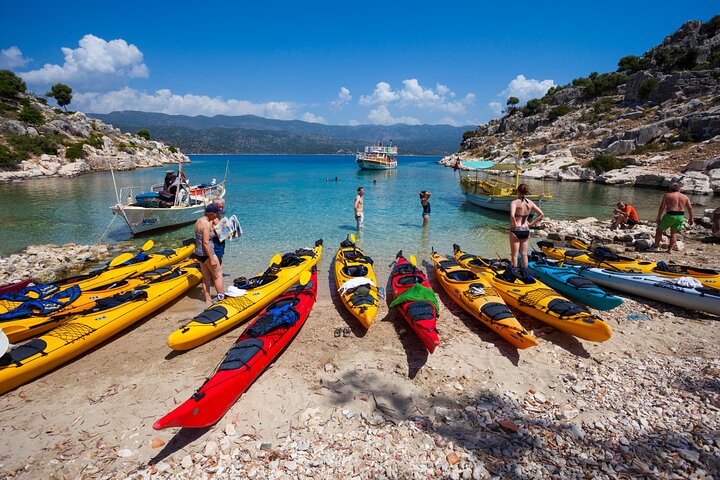 Kekova Sea Kayaking Tour med profesjonell guide