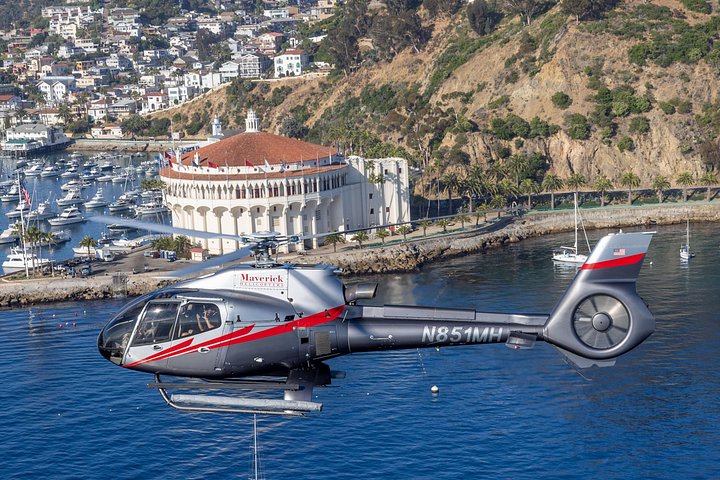 Helikoptertransfer: Catalina Island nach Long Beach