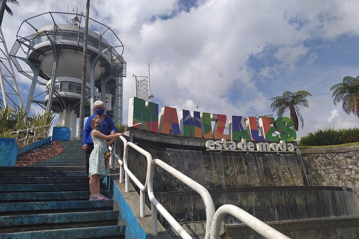 Visite de la ville de Manizales avec téléphérique et point de vue de Chipre
