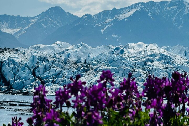 Randonnée guidée sur le glacier Matanuska au départ de Anchorage avec équipement inclus