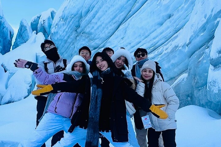 Randonnée guidée sur le glacier Matanuska au départ de Anchorage avec équipement inclus