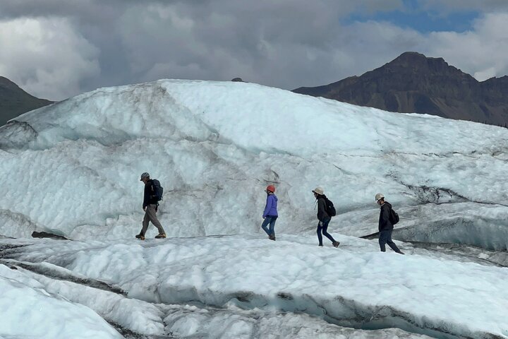 Randonnée guidée sur le glacier Matanuska au départ de Anchorage avec équipement inclus