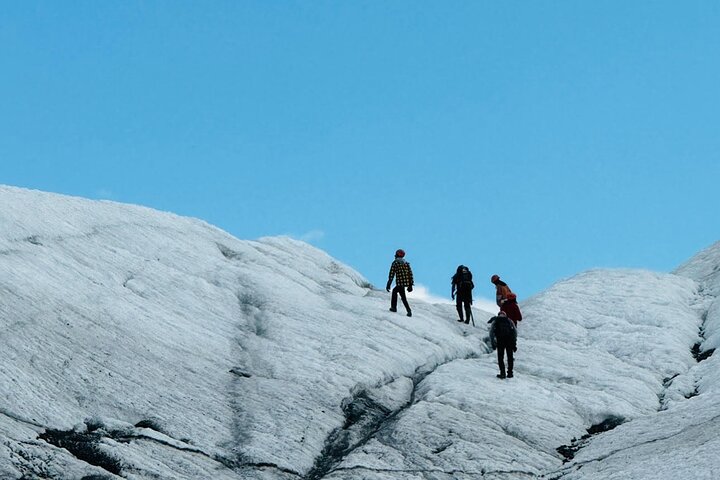 Randonnée guidée sur le glacier Matanuska au départ de Anchorage avec équipement inclus