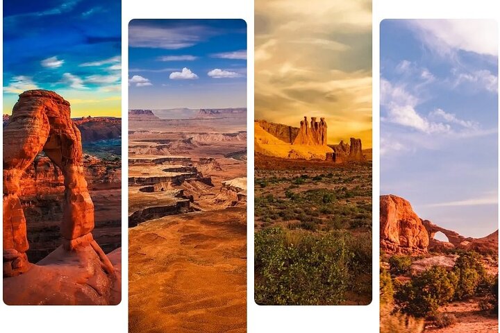 Descubre 3 Parques Moab En 1 Día : Arches Canyonlands Dead Horse Pt